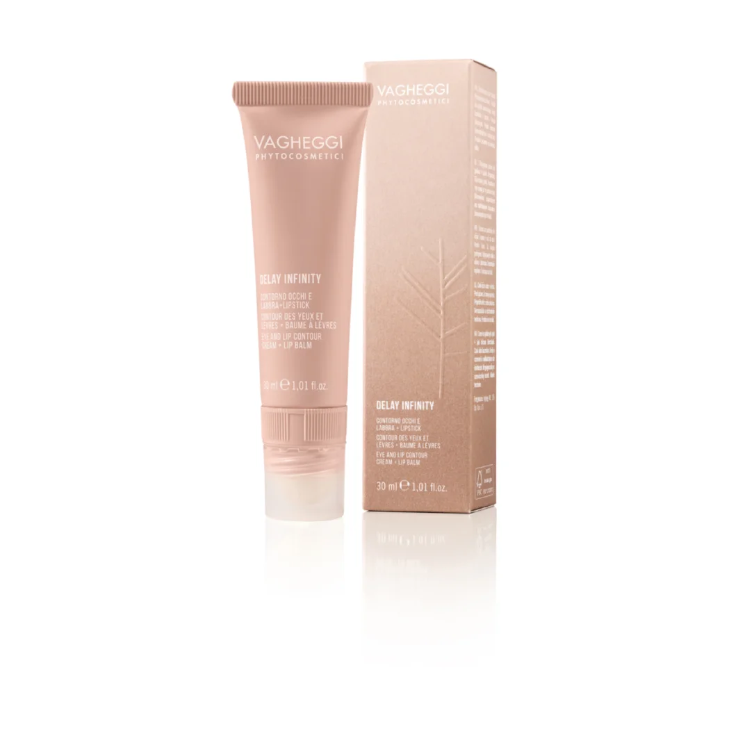 Delay Infinity Krem do konturu oczu i ust + balsam do ust