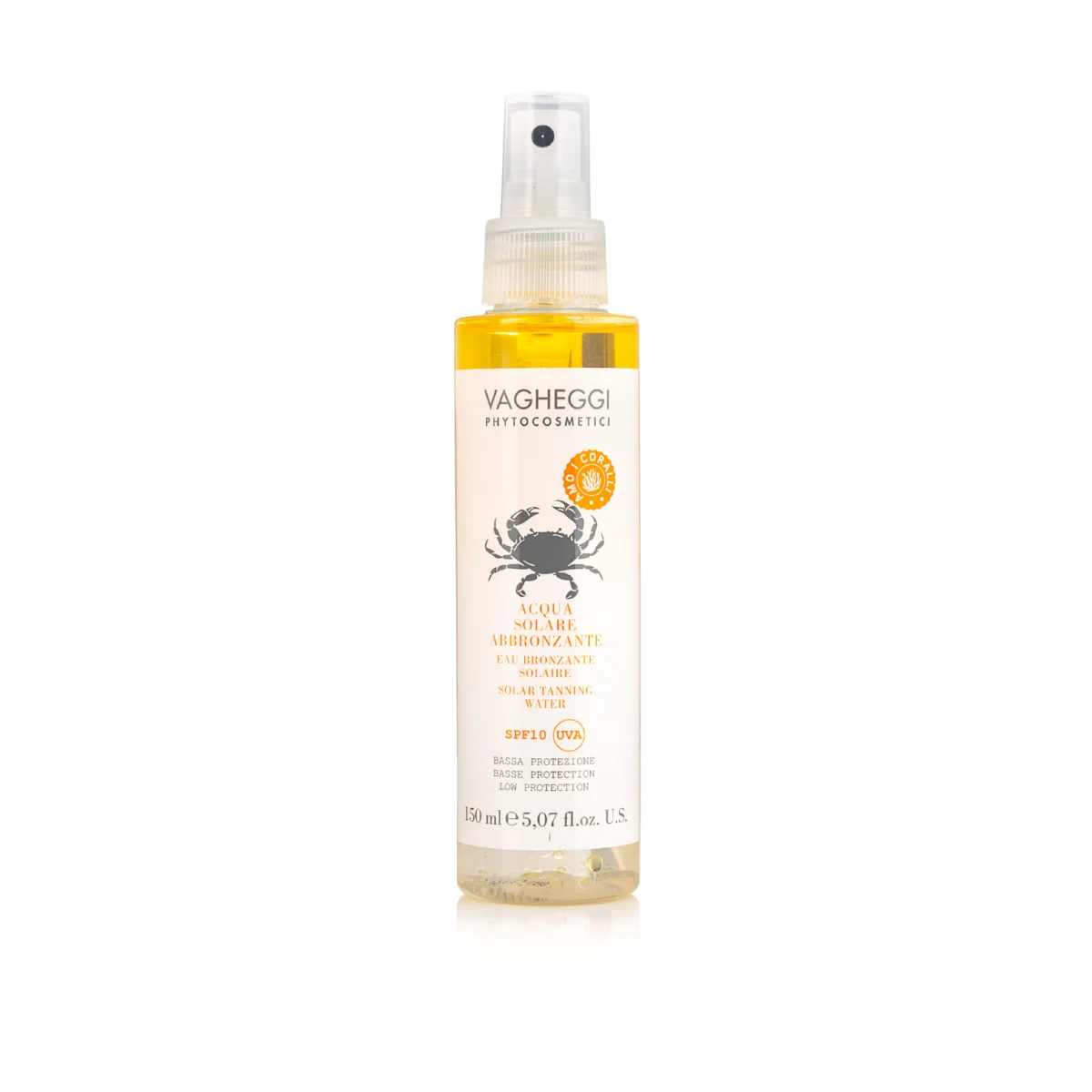 Słoneczna woda do opalania SPF10
