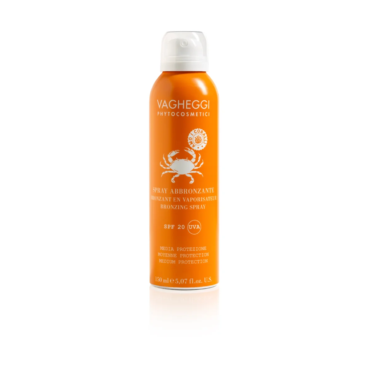 Brązujący spray do opalania z fitrem SPF20