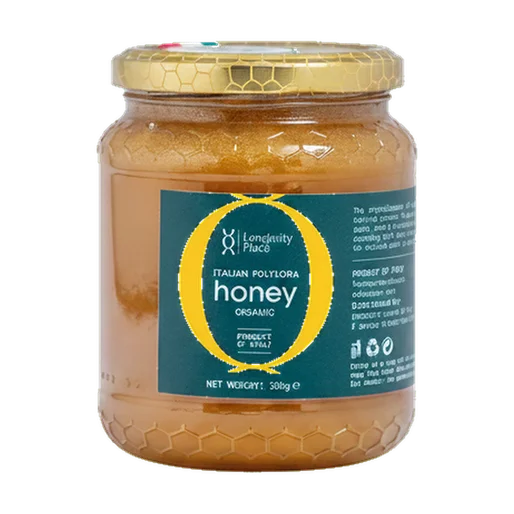 Organiczny włoski miód z dzikich kwiatów 500g