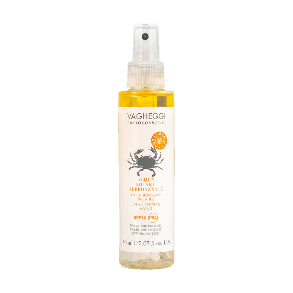 Słoneczna woda do opalania SPF10