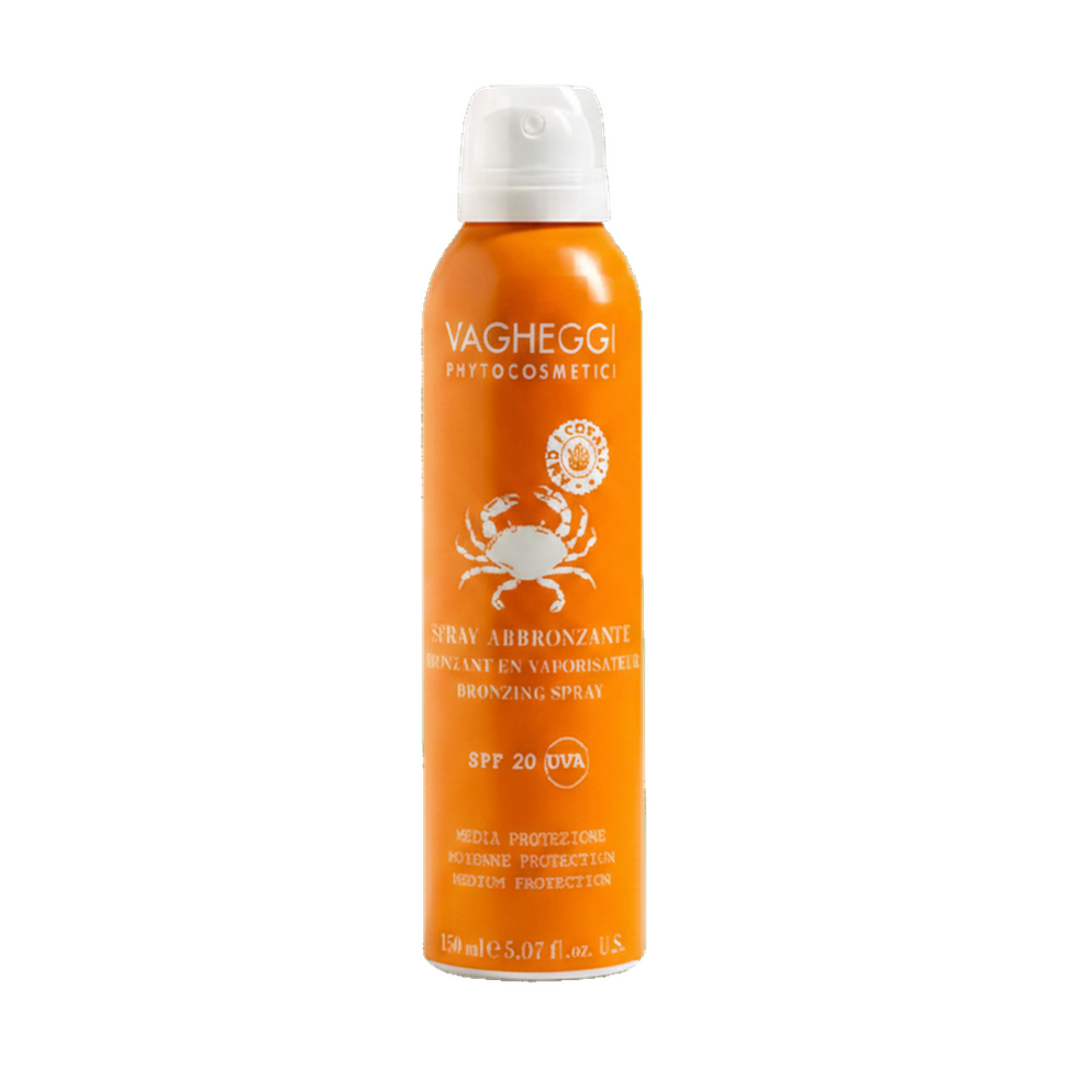 Brązujący spray do opalania z fitrem SPF20